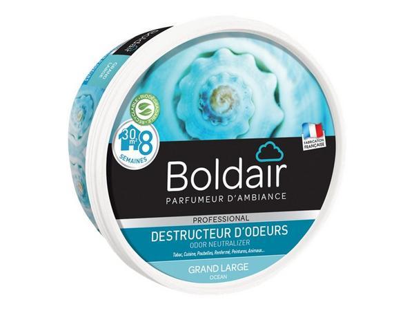 1 Pot de gel solide destructeur d'odeur BOLDAIR Marine 300g