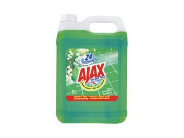1 Bidon de nettoyant AJAX fleurs printemps- 5litres