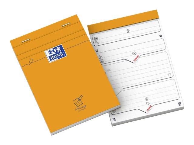 1 Bloc messages ORANGE 11x17 cm, 80 feuilles