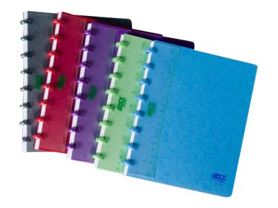 1 Cahier couverture carte ADOC A4, 4x8, 144 pages