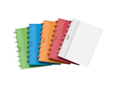 1 Cahier couverture polypro AD'OC A4, 5x5, 144 pages