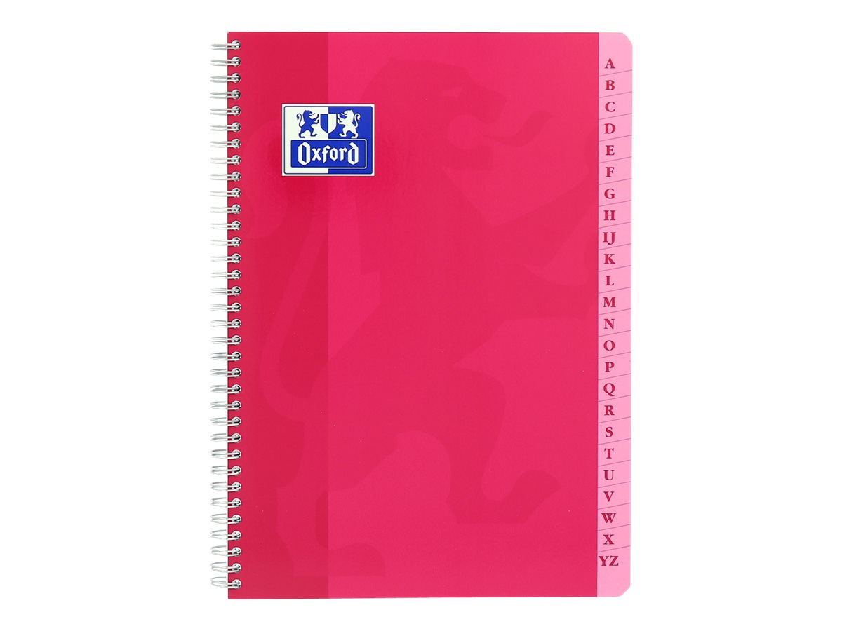 1 Répertoire spirale Oxford A4, 5x5, 180pages