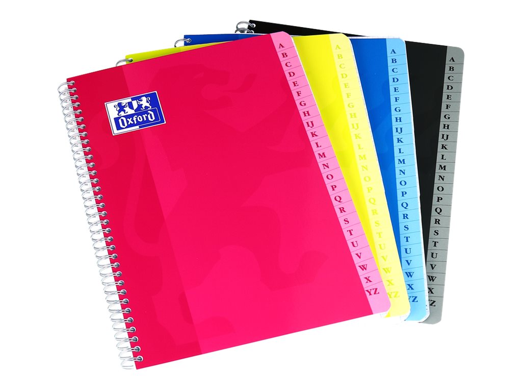1 Répertoire spirale Oxford A4, 5x5, 180pages