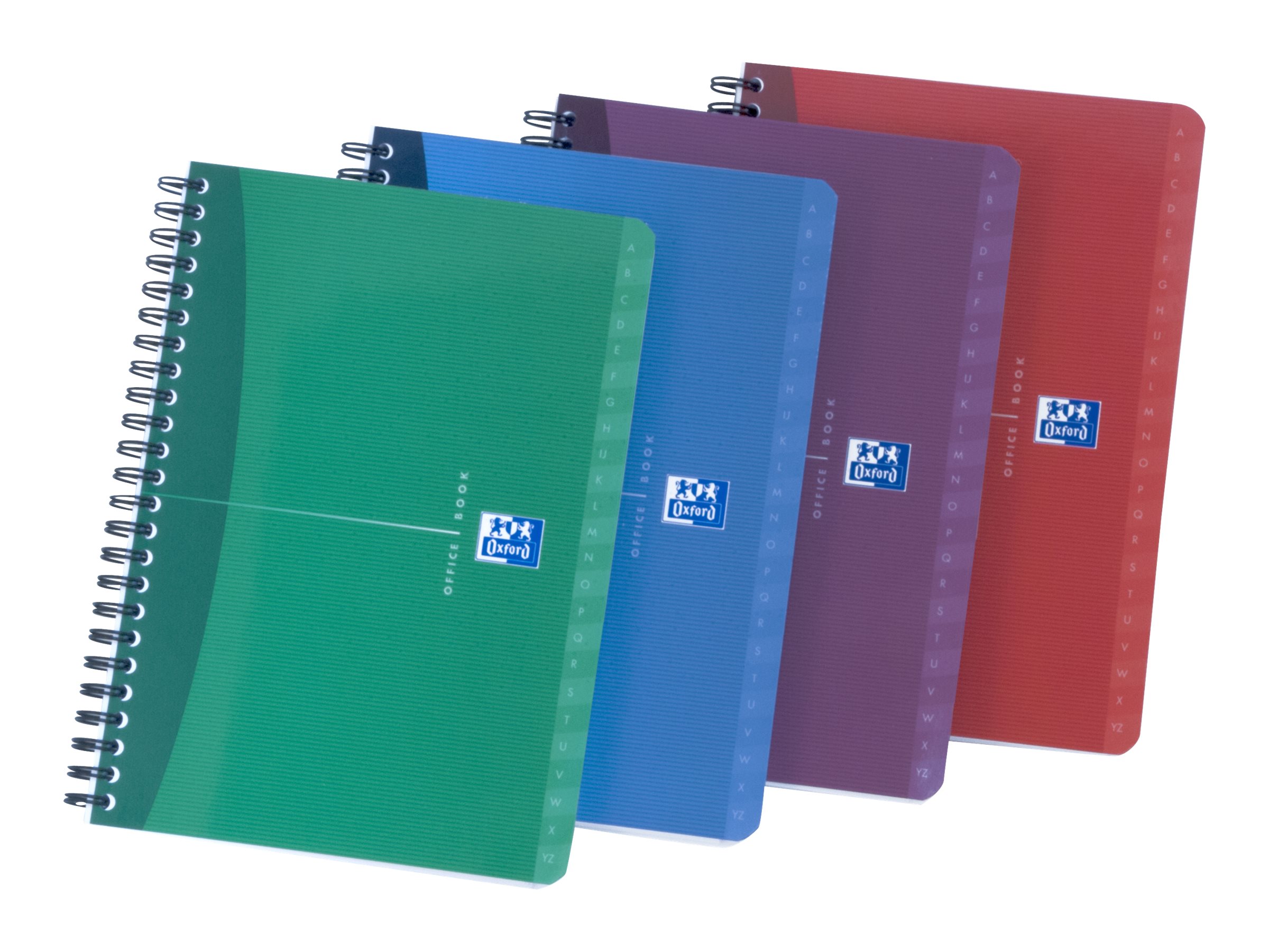 1 Répertoire spirale Oxford A5, Ligné 7mm, 180 pages