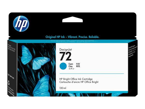 1 HP 72 cartouche d'encre cyan C9371A
