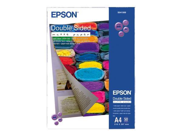 Epson Double-Sided Matte Paper - A4 - 50 Feuilles