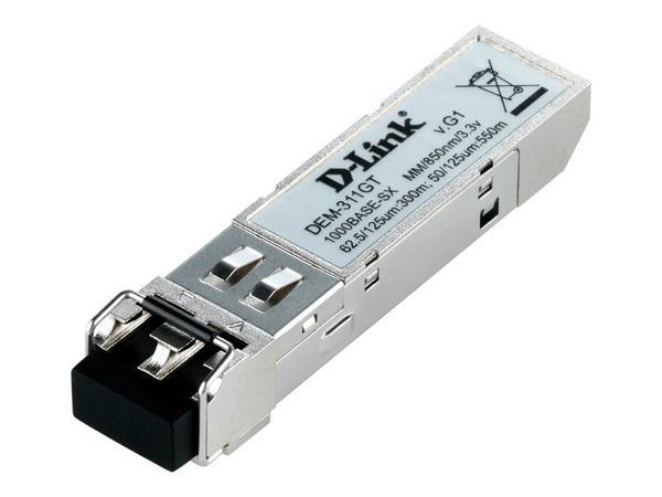 D-Link DEM-311GT module émetteur-récepteur de réseau Fibre optique 1000 Mbit/s SFP 850 nm