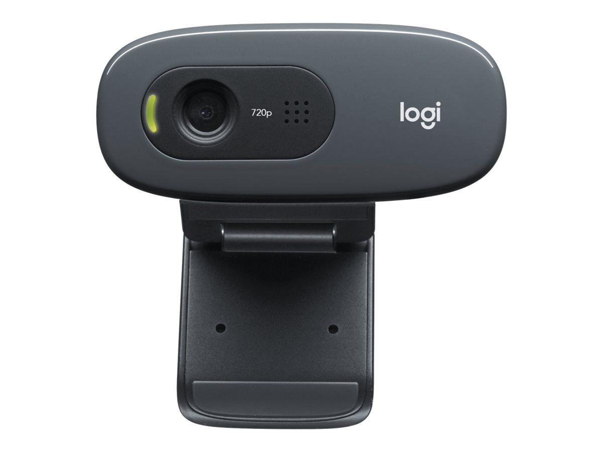 Logitech C270 HD webcam 3 MP 1280 x 720 pixels USB 2.0 Noir