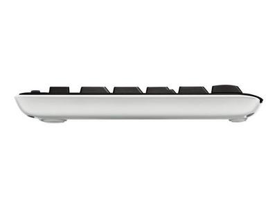 Logitech Wireless Keyboard K270 clavier Maison RF sans fil AZERTY Français Noir