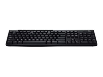 Logitech Wireless Keyboard K270 clavier Maison RF sans fil AZERTY Français Noir