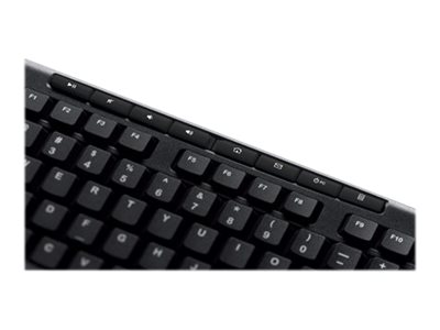 Logitech Wireless Keyboard K270 clavier Maison RF sans fil AZERTY Français Noir