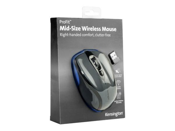 Kensington Souris sans fil taille moyenne Pro Fit® - gris anthracite