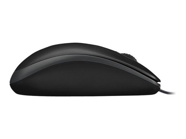 Logitech B100 souris Bureau Ambidextre USB Type-A Optique 800 DPI