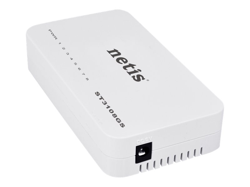 1 Switch Ethernet 8 ports 10/100/1000 Mbps.