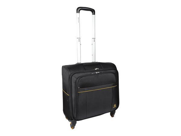 1 Trolley pilot case Polyester 4 roulettes