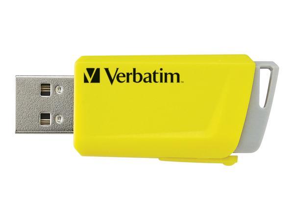 Verbatim Clé USB Store 'n Click 3 x 16 Go Rouge / Bleu / Jaune