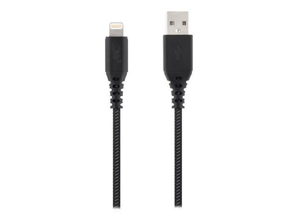 1 XTREM WORK - Câble renforcé USB-A versLightning - 1,5 m