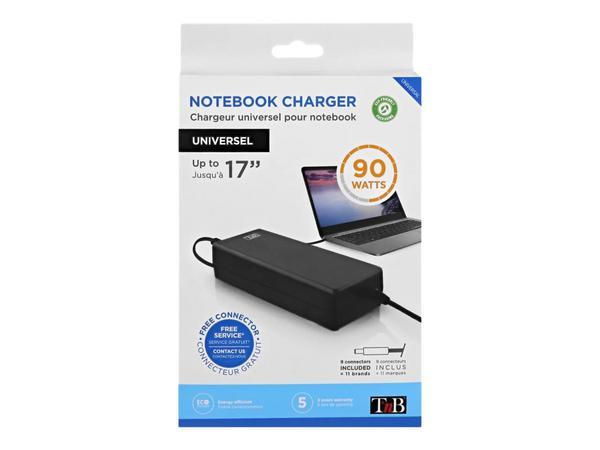 1 Alimentation secteur universelle pour Notebook jusqu'à 17 pouces