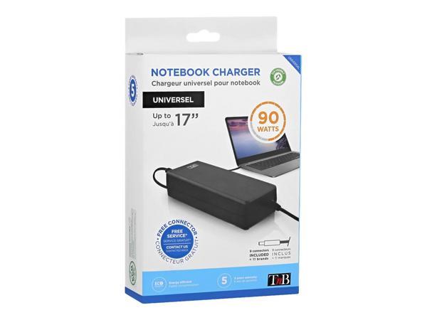 1 Alimentation secteur universelle pour Notebook jusqu'à 17 pouces