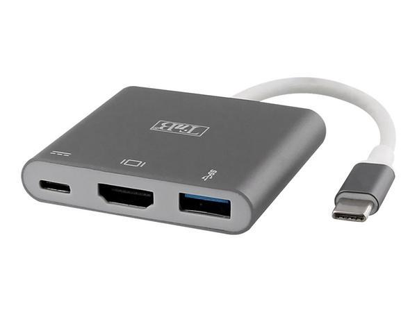 1 Adaptateur Vidéo Multiport Type C versHDMI/ USB 3.1 / Type C PD2