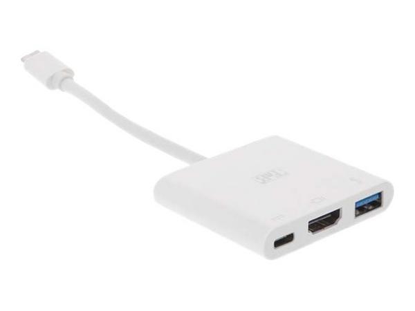 1 Adaptateur Vidéo Multiport Type C versHDMI/ USB 3.1 / Type C PD2