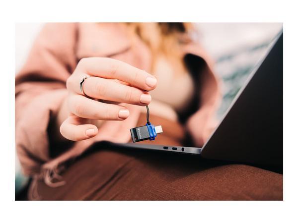 Verbatim Clé USB à double connectique de type C/USB 3.0 32 Go