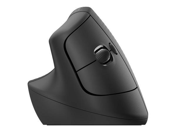 Logitech Lift souris Bureau Gauche RF sans fil + Bluetooth Optique 4000 DPI