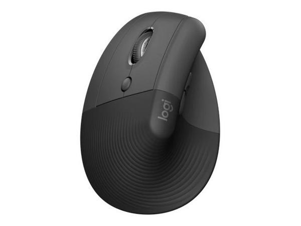 Logitech Lift souris Bureau Gauche RF sans fil + Bluetooth Optique 4000 DPI