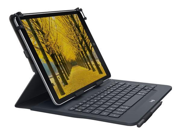 Logitech Universal Folio avec clavier intégré pour les tablettes Apple, Android et Windows 9 à 10 pouces