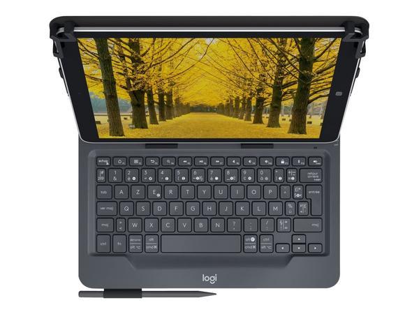 Logitech Universal Folio avec clavier intégré pour les tablettes Apple, Android et Windows 9 à 10 pouces