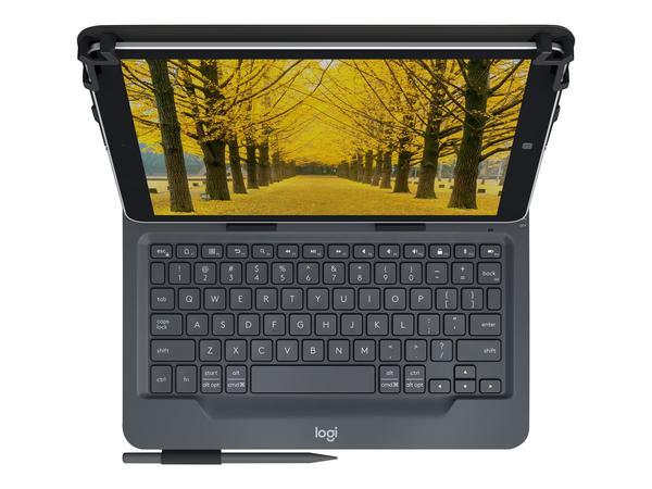 Logitech Universal Folio avec clavier intégré pour les tablettes Apple, Android et Windows 9 à 10 pouces