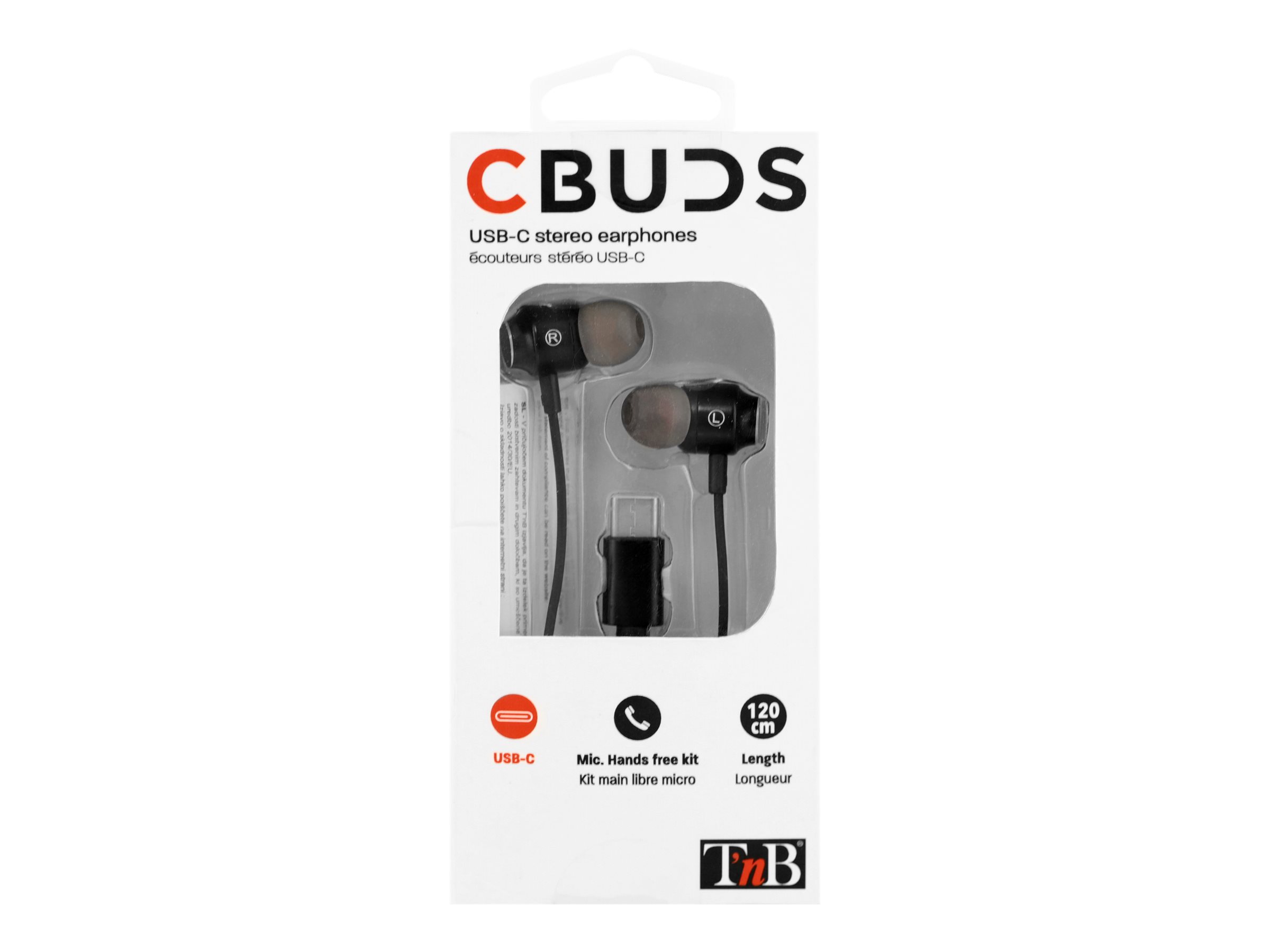 1 Écouteurs semi intra-auriculaires TYPE-C