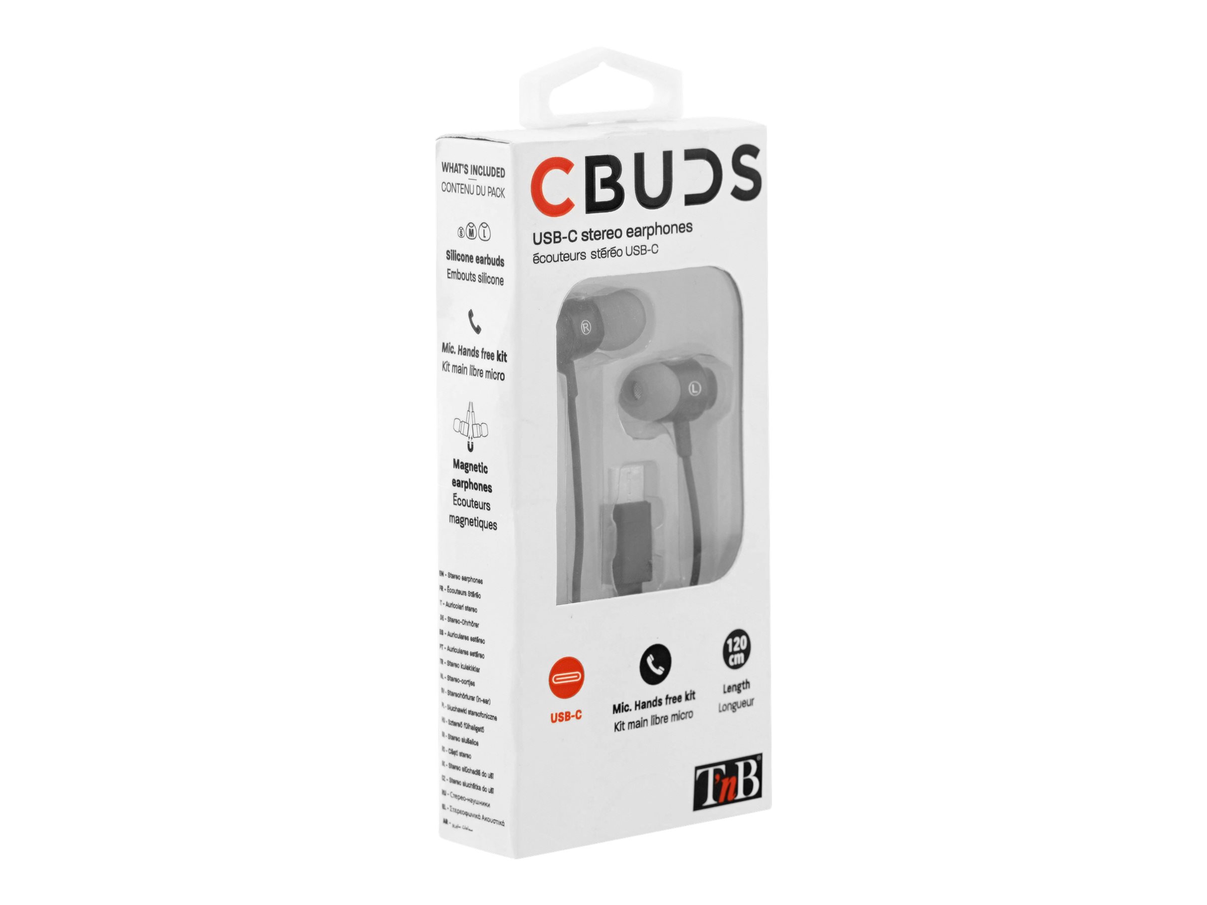 1 Écouteurs semi intra-auriculaires TYPE-C