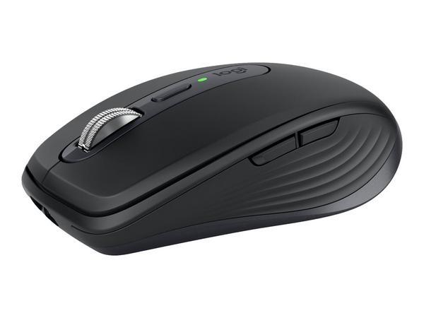 Logitech MX Anywhere 3S souris Bureau Droitier RF sans fil + Bluetooth Laser 8000 DPI
