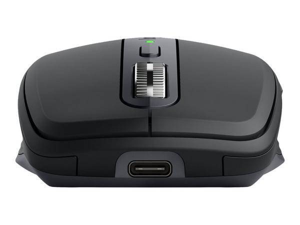 Logitech MX Anywhere 3S souris Bureau Droitier RF sans fil + Bluetooth Laser 8000 DPI