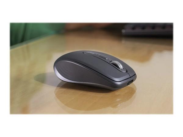 Logitech MX Anywhere 3S souris Bureau Droitier RF sans fil + Bluetooth Laser 8000 DPI