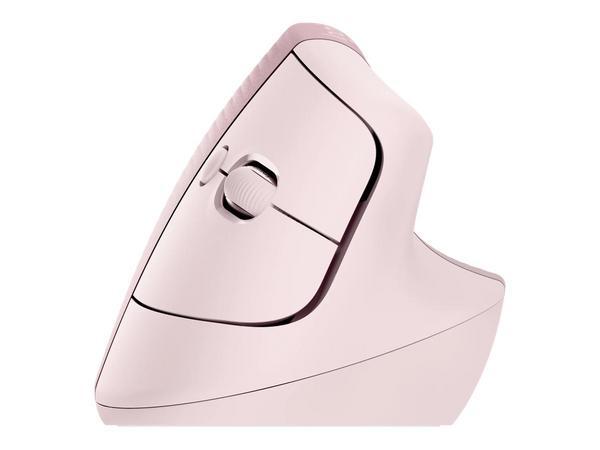 Logitech Lift souris Bureau Droitier RF sans fil + Bluetooth Optique 4000 DPI
