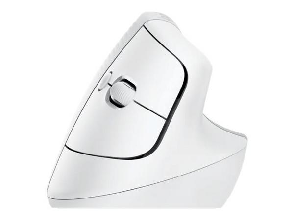 Logitech Lift souris Bureau Droitier RF sans fil + Bluetooth Optique 4000 DPI