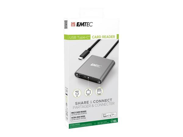 1 Lecteur de cartes Emtec Type-C Pro T610C