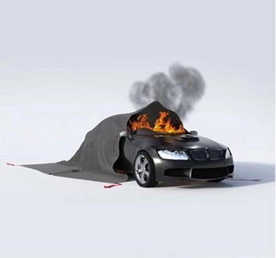 COUVERTURE ANTI FEU VEHICULE / BATTERIE