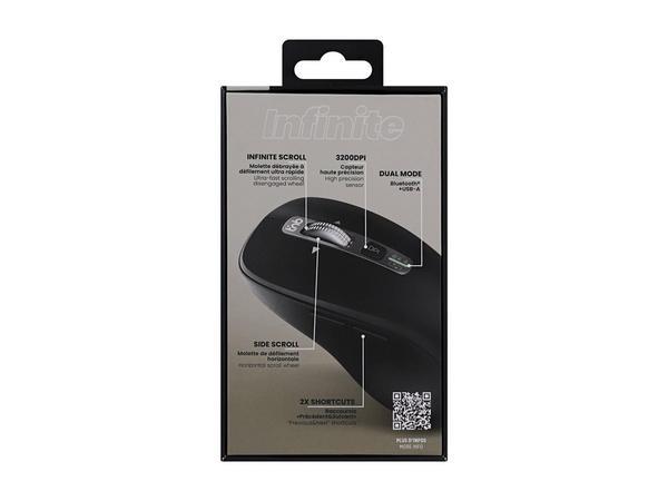 1 Souris sans fil double molette INFINITE