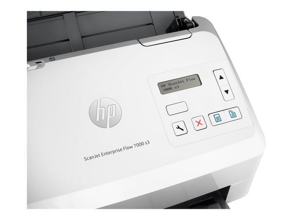 HP Scanjet Enterprise Flow 7000 s3 Alimentation papier de scanner 600 x 600 DPI A4 Blanc