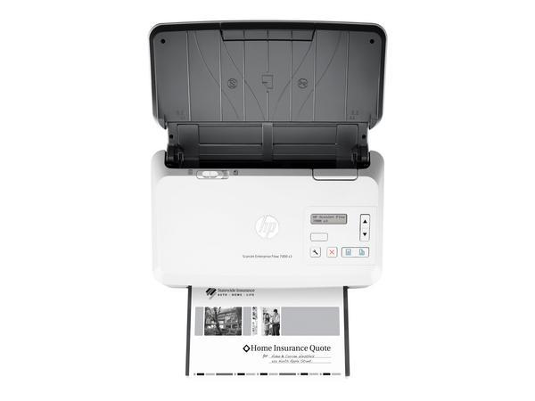 HP Scanjet Enterprise Flow 7000 s3 Alimentation papier de scanner 600 x 600 DPI A4 Blanc