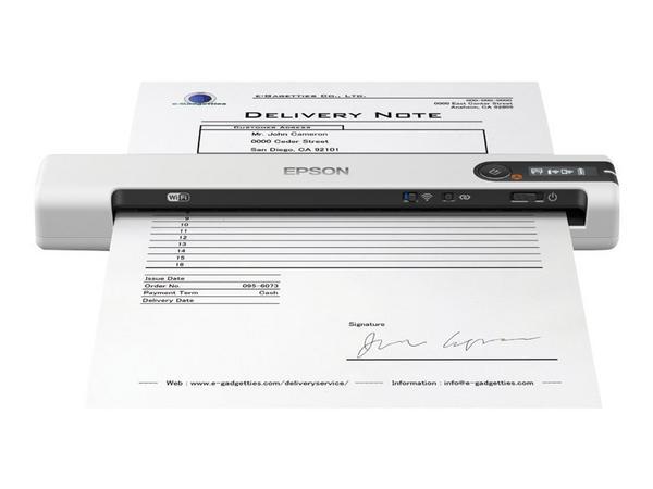 Epson WorkForce DS-80W Scanner portable 600 x 600 DPI A4 Blanc