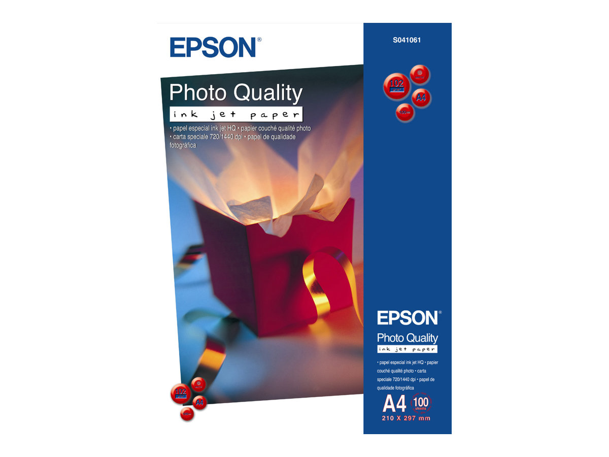 EPSON PHOTO papier inkjet 102g/m2 A2 30 feuilles pack de 1