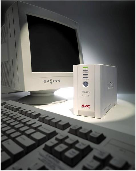 APC Onduleur Back-UPS 500VA - 230V - autonomie 3 min 56