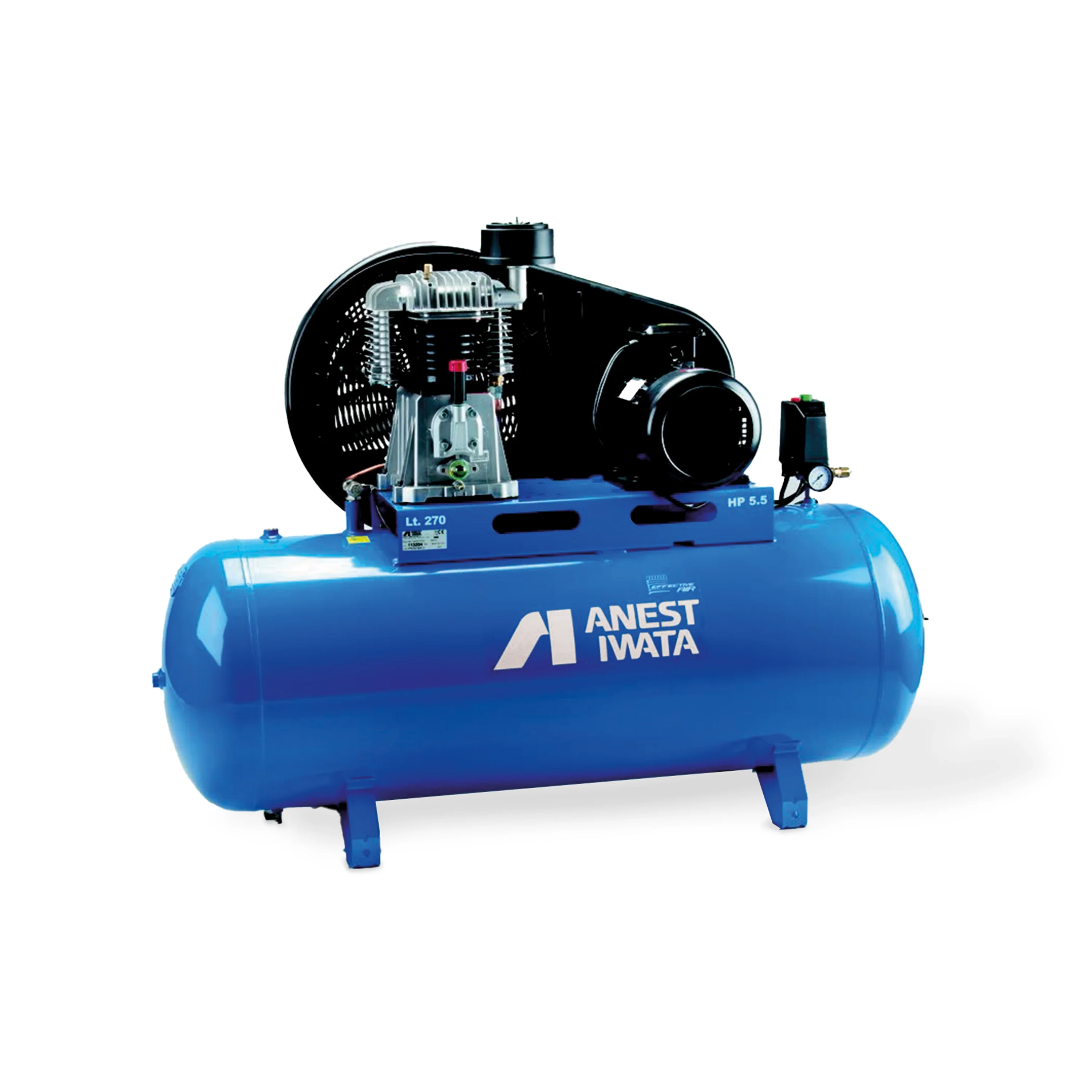 COMPRESSEUR A PISTON 5.5CV CUVE 270L