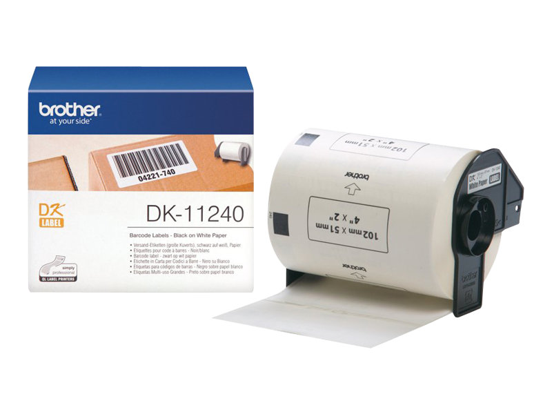 BROTHER DK-11240 - étiquettes d expédition - 600 étiquettes