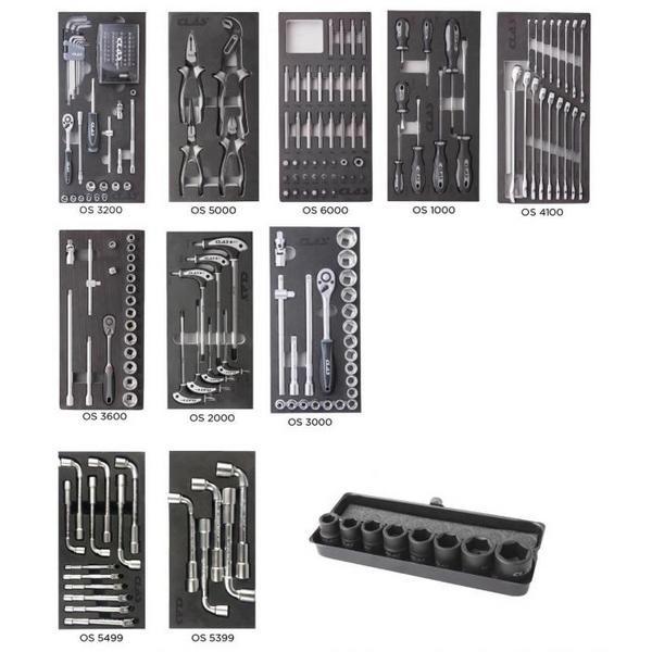 SERVANTE 7 TIROIRS + 207 OUTILS