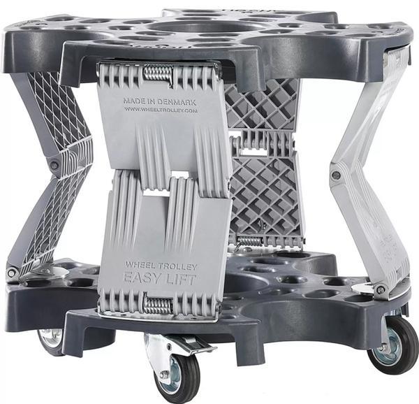 CHARIOT DE MANUTENTION DES ROUES